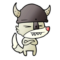 angry wolf cartoon
