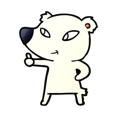 polar bear cartoon