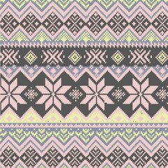 Geometric ornament for ceramics, wallpaper, textile, web, cards. Ethnic pattern. Border ornament. Native american design, Navajo. Mexican motif, Aztec ornament