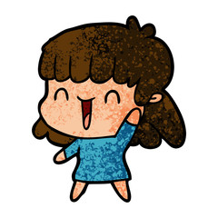 cartoon woman