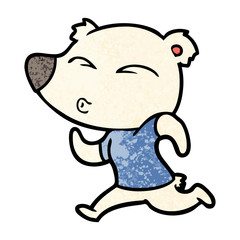 polar bear cartoon