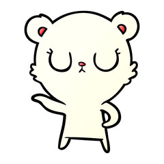 polar bear cartoon