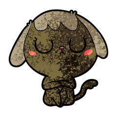 cute cartoon dog
