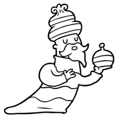 one of three wise men cartoon