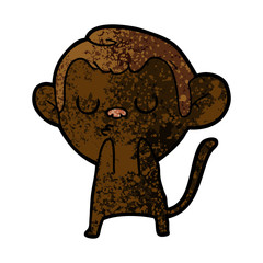 cartoon monkey