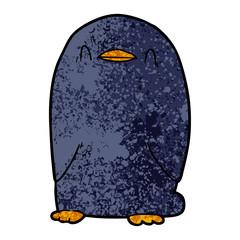 cartoon penguin