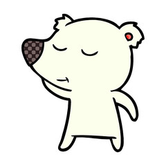 polar bear cartoon