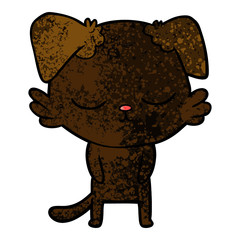 cute cartoon dog
