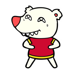 polar bear cartoon