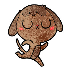 cute cartoon dog