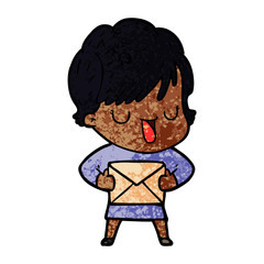 cartoon woman talking
