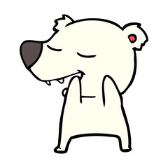 polar bear cartoon