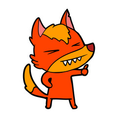 fox cartoon character