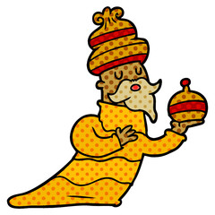 one of three wise men cartoon