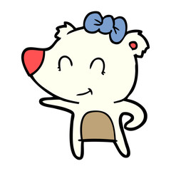 polar bear cartoon