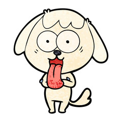 cute cartoon dog