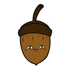 cartoon acorn