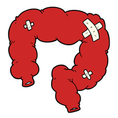 cartoon colon