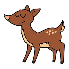 cartoon deer