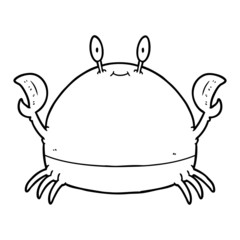 cartoon crab