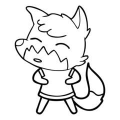 cartoon fox