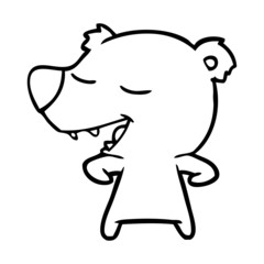 cartoon bear