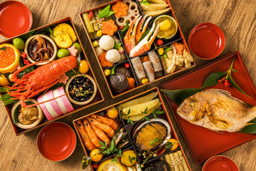 典型的な和食　Japanese food most typical