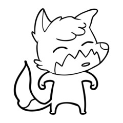 cartoon fox