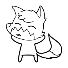 cartoon fox