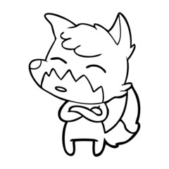 cartoon fox