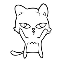 cartoon cat