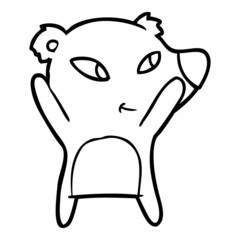cute cartoon bear