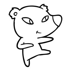 cute cartoon bear
