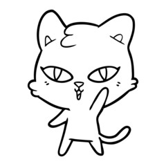 cartoon cat