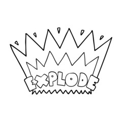 cartoon explosion