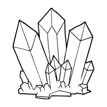 cartoon crystals