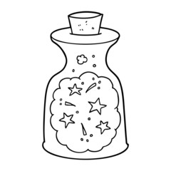 cartoon magic potion