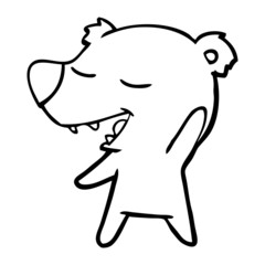 cartoon bear