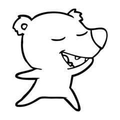 cartoon bear