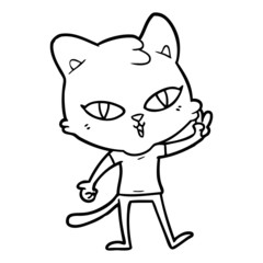 cartoon cat