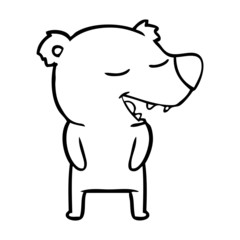 cartoon bear