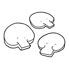 cartoon mushrooms