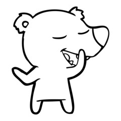 cartoon bear