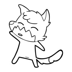 cartoon fox