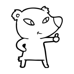 cute cartoon bear
