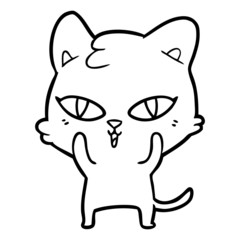 cartoon cat