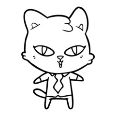 cartoon cat