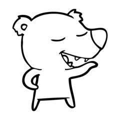 cartoon bear