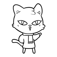 cartoon cat