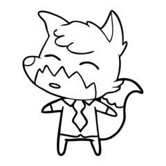 cartoon fox